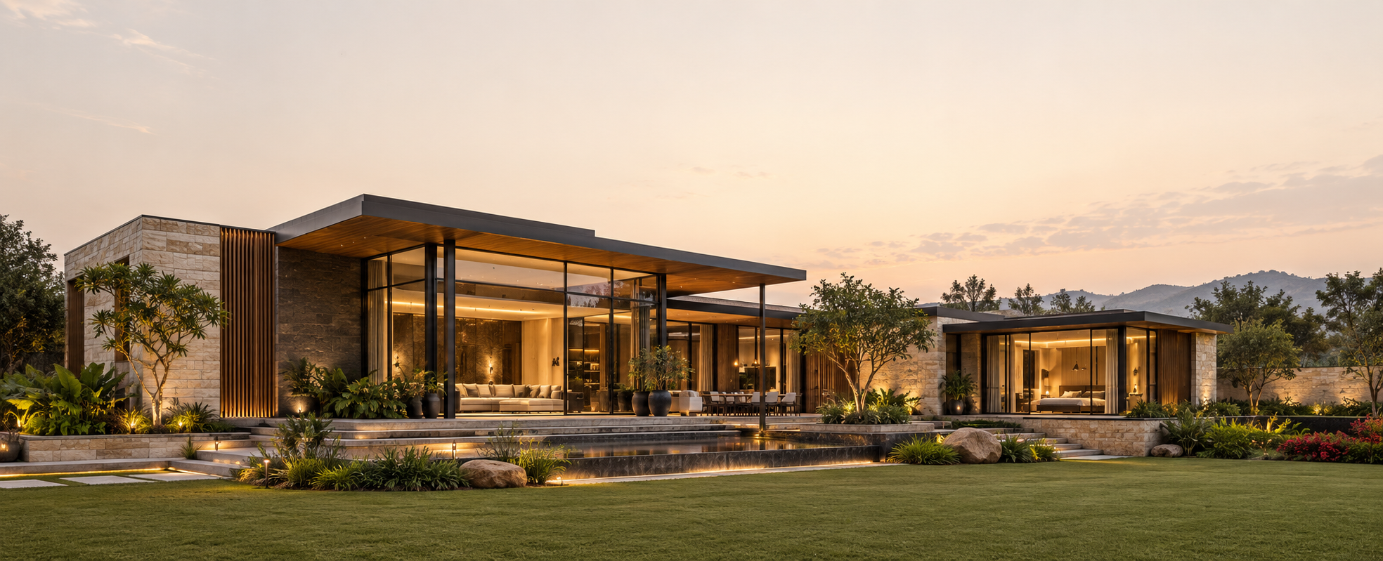 Contemporary bungalow